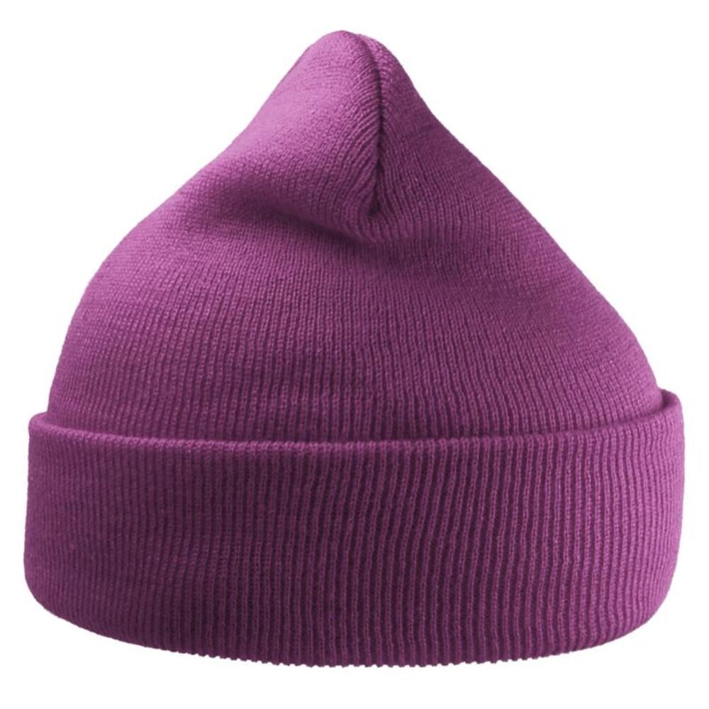 Atlantis Unisex Adult Wind Recycled Cuffed Beanie / Violet